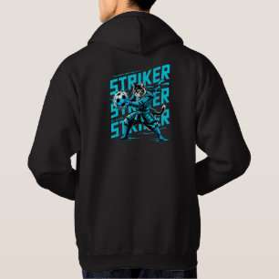 Epic Soccer Samurai Cat - Cool Gamer & Anime Fan  Hoodie