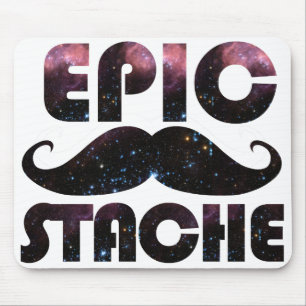 Epic Stache Mouse Mat