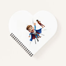 Epic Superhero Squad Custom Notebook