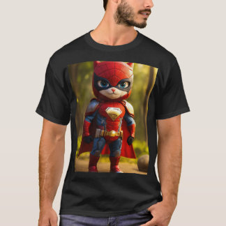 Epic Superheroine Printed T-Shirt - Unleash Your I