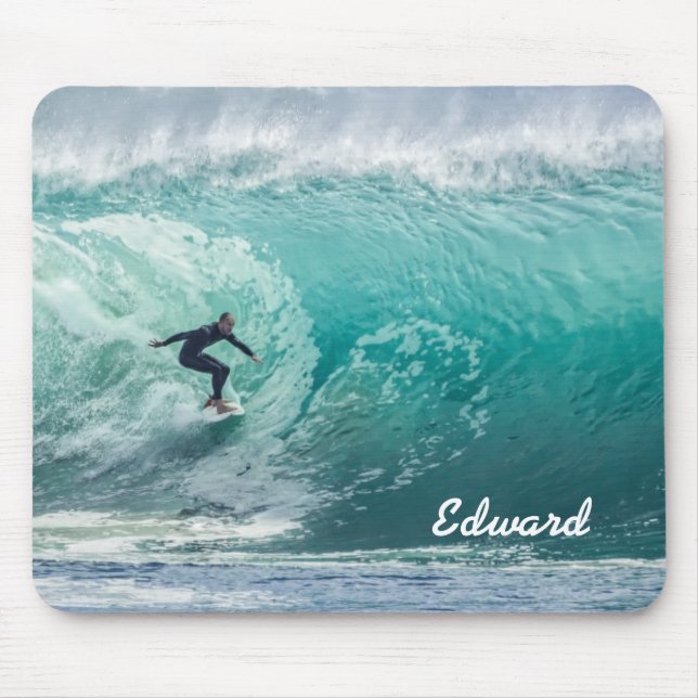 Epic Surfing Wave Mouse Mat (Front)