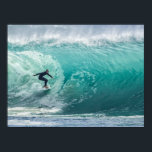Epic Surfing Wave Poster<br><div class="desc">Epic waves,  epic surfing., ..just like life. Great gift for a surfing or sea lover!
Customise to your liking.</div>
