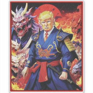 Epic Trump Samurai Anime