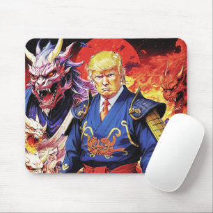 Epic Trump Samurai Anime Mouse Mat