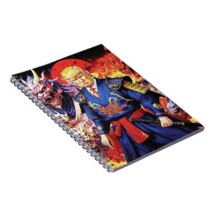Epic Trump Samurai Anime Notebook