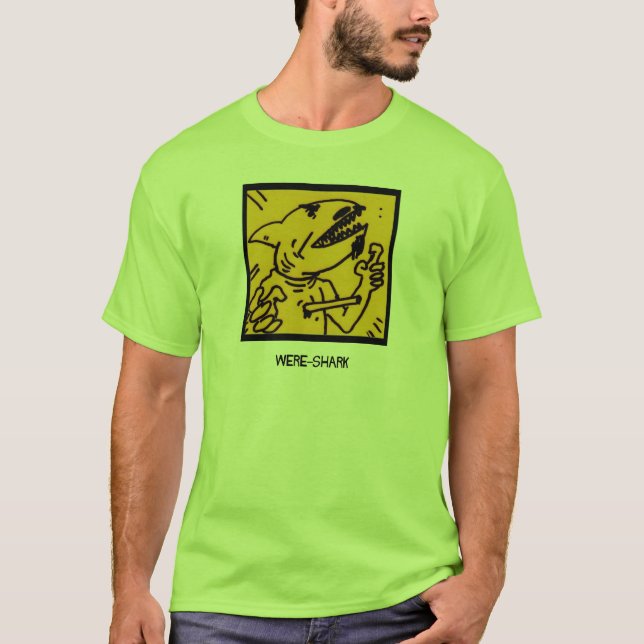 Epic Webcomic Were-Shark Tee (Front)
