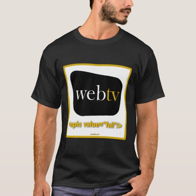 Epic: WebTV T-Shirt (Front)