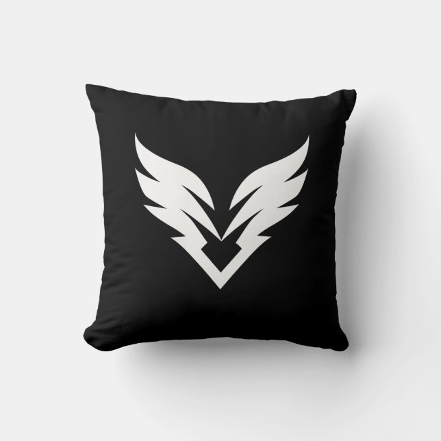 "Epic Wings" Throw Pillow (Front)