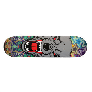 Epic Wolf Skateboard