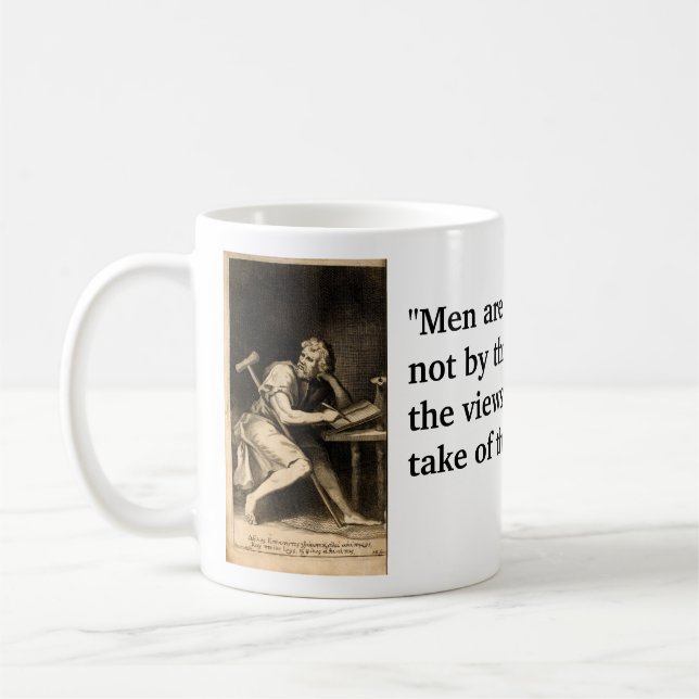 Epictetus quote 1 coffee mug (Left)