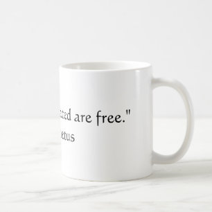 Epictetus quote coffee mug