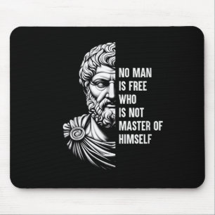 Epictetus Shirt Greek Stoic Philosopher Motivation Mouse Mat