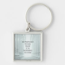 Epictetus Stoic Keychain Square