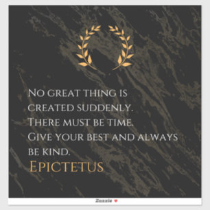 Epictetus's Recipe for Greatness