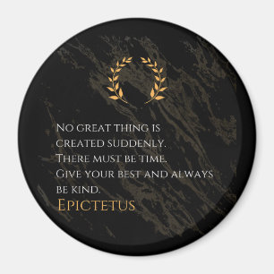 Epictetus's Recipe for Greatness Magnet