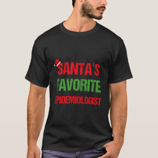 Epidemiologist Funny Pajama Christmas Gift T-Shirt