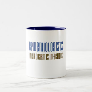Epidemiologists Charm Two-Tone Coffee Mug