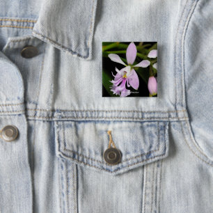 Epidendrum caligarium 15 cm square badge
