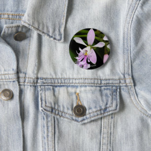 Epidendrum caligarium 6 cm round badge