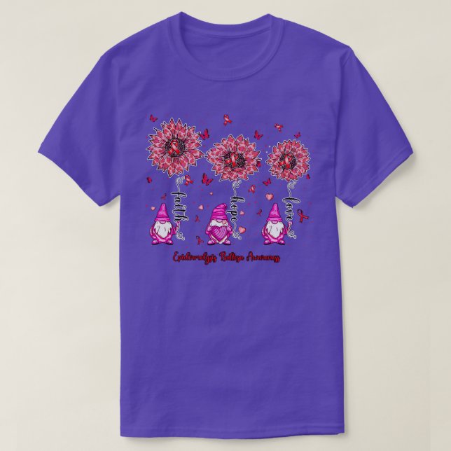 Epidermolysis Bullosa Awareness Awareness gnome fa T-Shirt (Design Front)