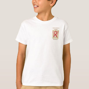 Epidermolysis Bullosa Awareness Ribbon Angel Tee
