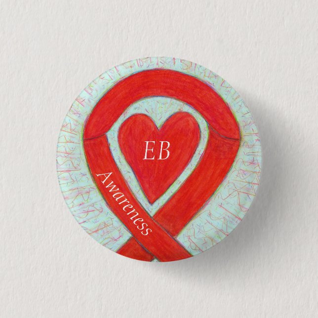 Epidermolysis Bullosa (EB) Awareness Ribbon Pins (Front)