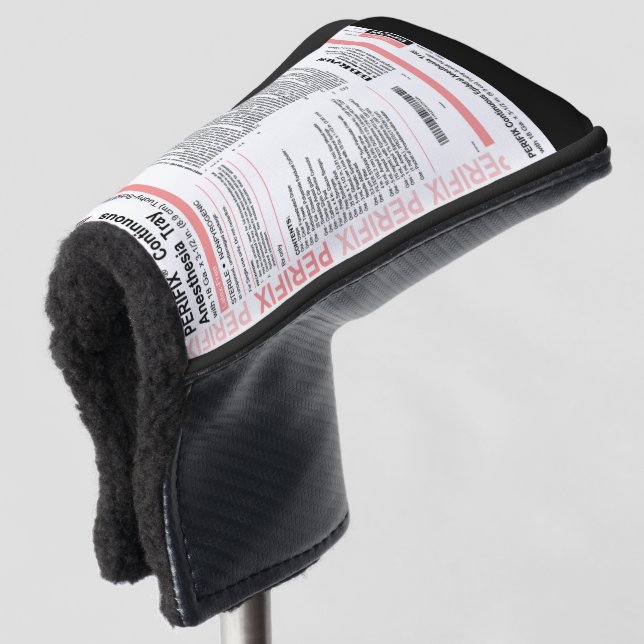Epidural Kit Sheet Anaesthesia  Golf Head Cover (3/4 Front)