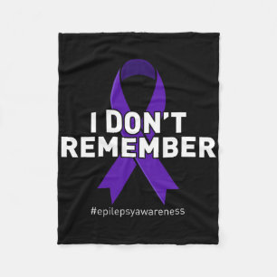 Epilepsy Awareness 2 Fleece Blanket
