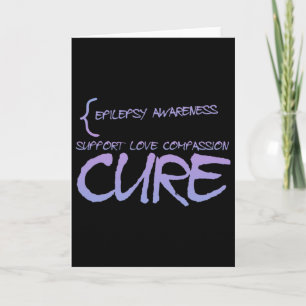 Epilepsy Awareness 3  Card
