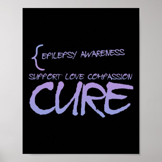 Epilepsy Awareness 3  Poster (Front)