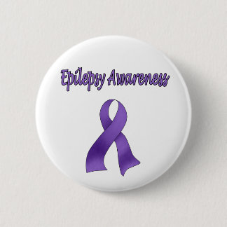 EPILEPSY Awareness 6 Cm Round Badge