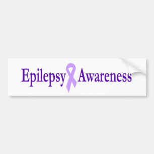 epilepsy awareness bumper sticker