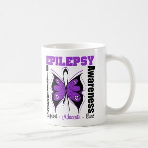 Epilepsy Awareness Butterfly Coffee Mug