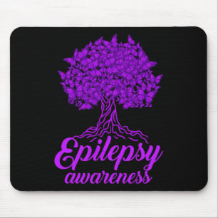 Epilepsy Awareness Butterfly Mouse Mat