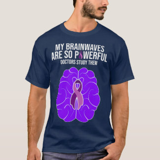 Epilepsy Awareness Costume My Brainwaves Gifts T-Shirt