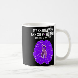 Epilepsy Awareness Costume My Brainwaves Gifts War Coffee Mug