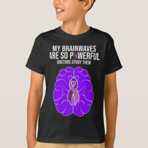 Epilepsy Awareness Costume My Brainwaves Gifts War T-Shirt