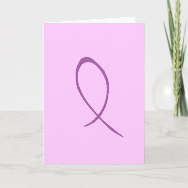 Epilepsy Awareness Customisable Card (Front)