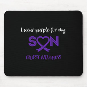 Epilepsy Awareness Dabbing Unicorn Wear For Son Mouse Mat