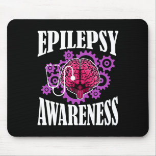 Epilepsy Awareness Diagnose Epileptic Warrior Surv Mouse Mat