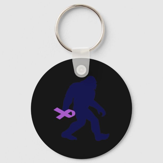 Epilepsy Awareness - Epilepsy Gift  Key Ring (Front)