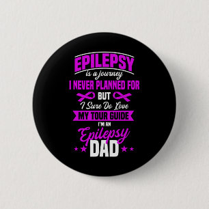 Epilepsy Awareness Epileptic Seizure Disorder Fath 6 Cm Round Badge