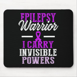 Epilepsy Awareness Epileptic Warrior Survivor 11 Mouse Mat