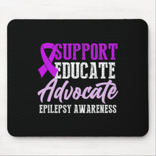 Epilepsy Awareness Epileptic Warrior Survivor 13 Mouse Mat