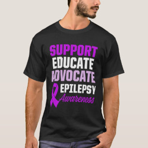 Epilepsy Awareness Epileptic Warrior Survivor 1 T-Shirt