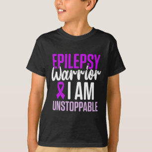Epilepsy Awareness Epileptic Warrior Survivor 23 T-Shirt