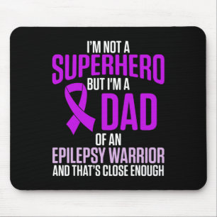 Epilepsy Awareness Epileptic Warrior Survivor 24 Mouse Mat