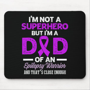Epilepsy Awareness Epileptic Warrior Survivor 26 Mouse Mat