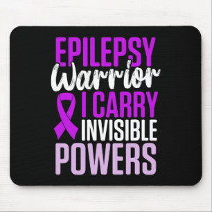 Epilepsy Awareness Epileptic Warrior Survivor 27 Mouse Mat