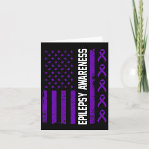 Epilepsy Awareness Epileptic Warrior Survivor 29 Card